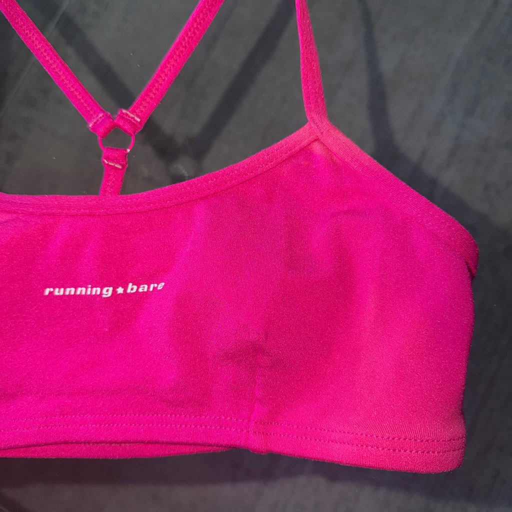 HOT PINK SPORTS BRA