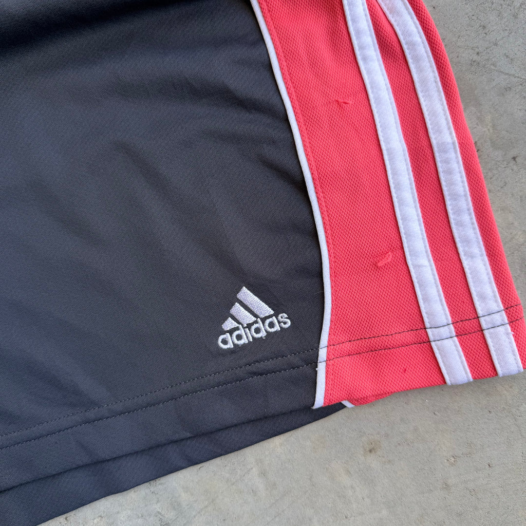 CORAL TRIM ADIDAS SHORTS