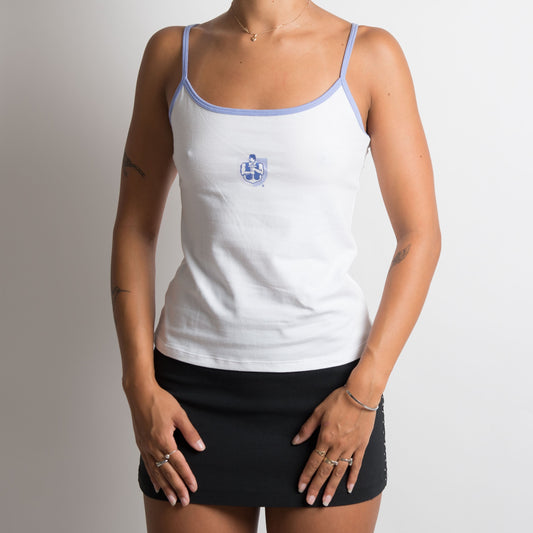 WHITE DAVENPORT SINGLET