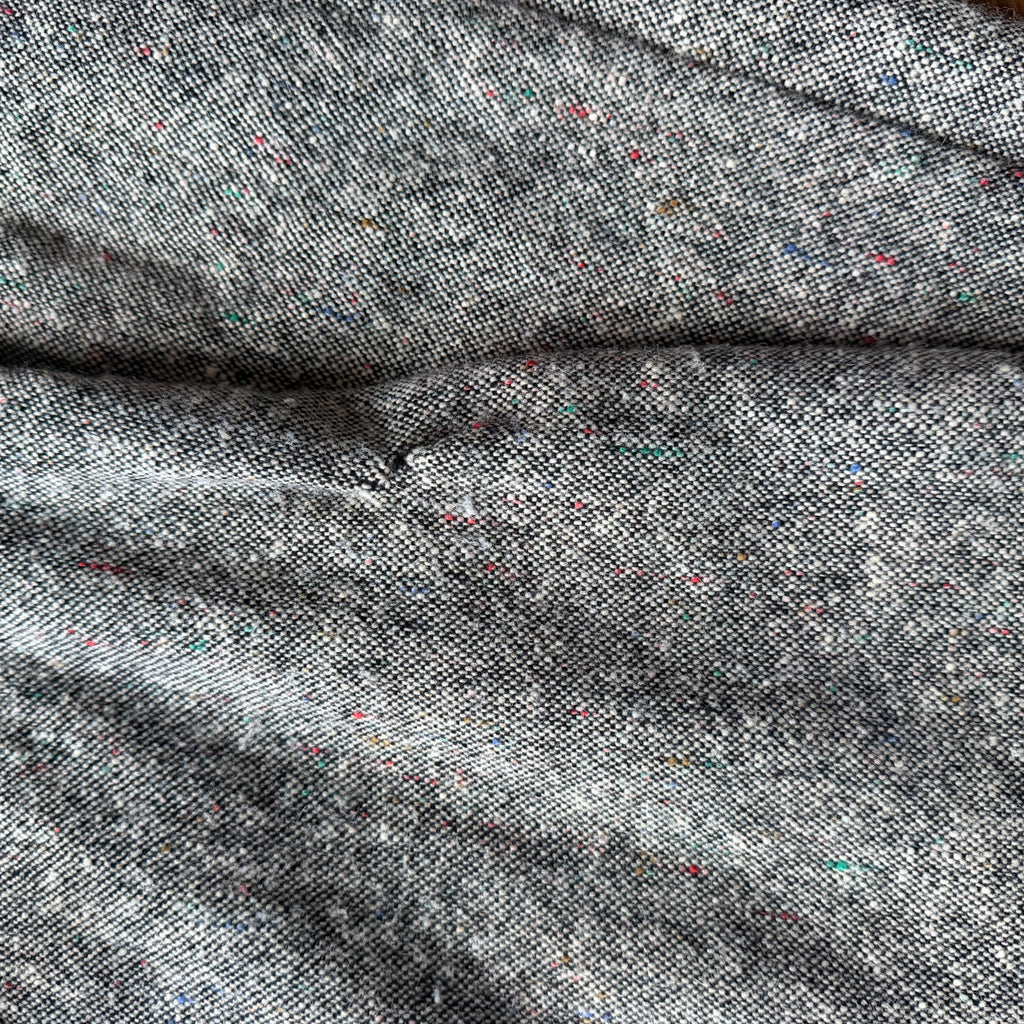 WOOL WIDE LEG TROUSERS
