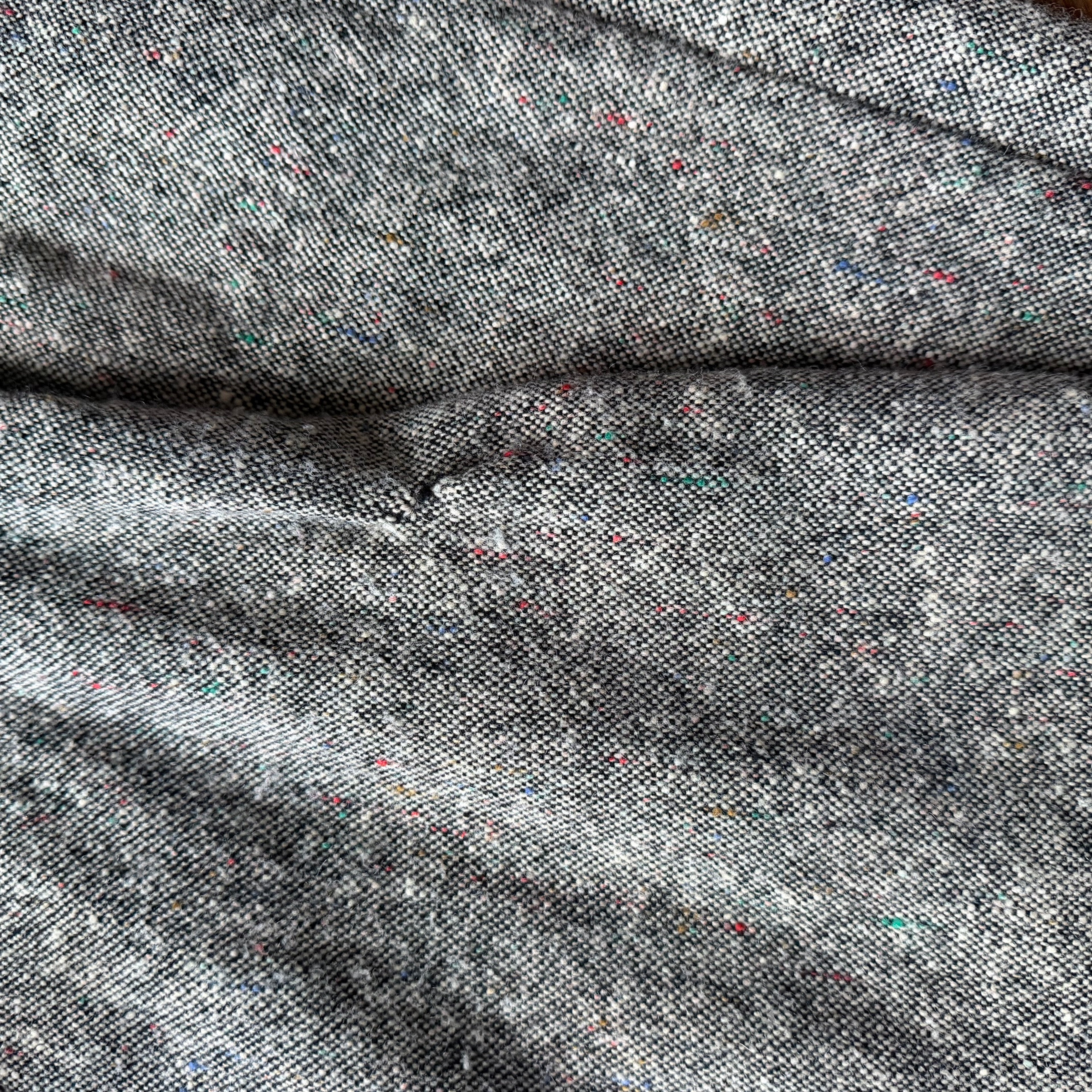 WOOL WIDE LEG TROUSERS