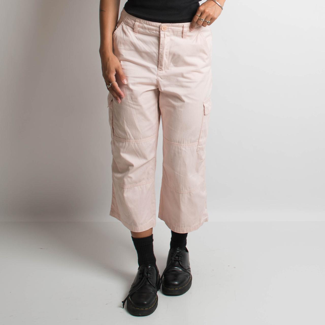 PANTALON UTILITAIRE CARGO ROSE CAPRO