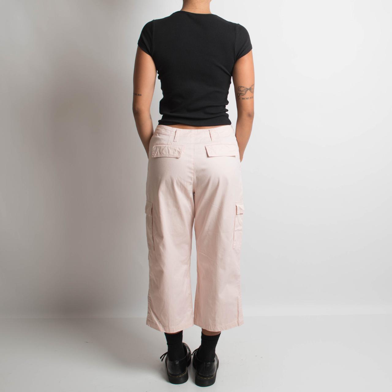 PANTALON UTILITAIRE CARGO ROSE CAPRO