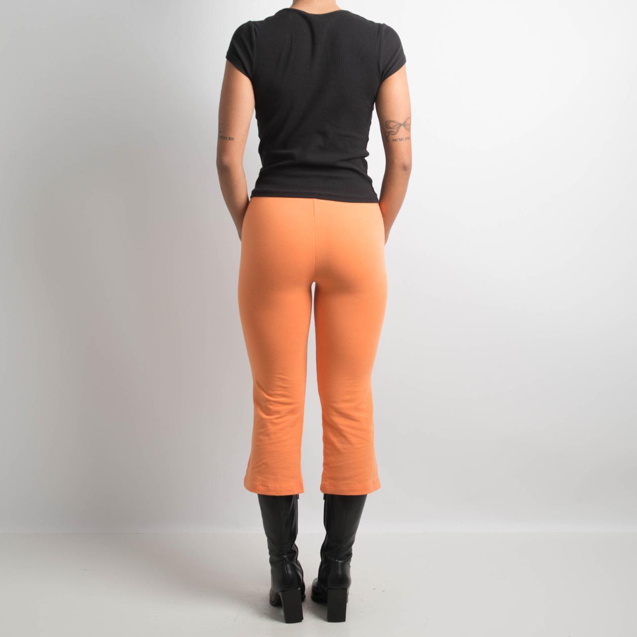 ORANGE CAPRI LEGGINGS