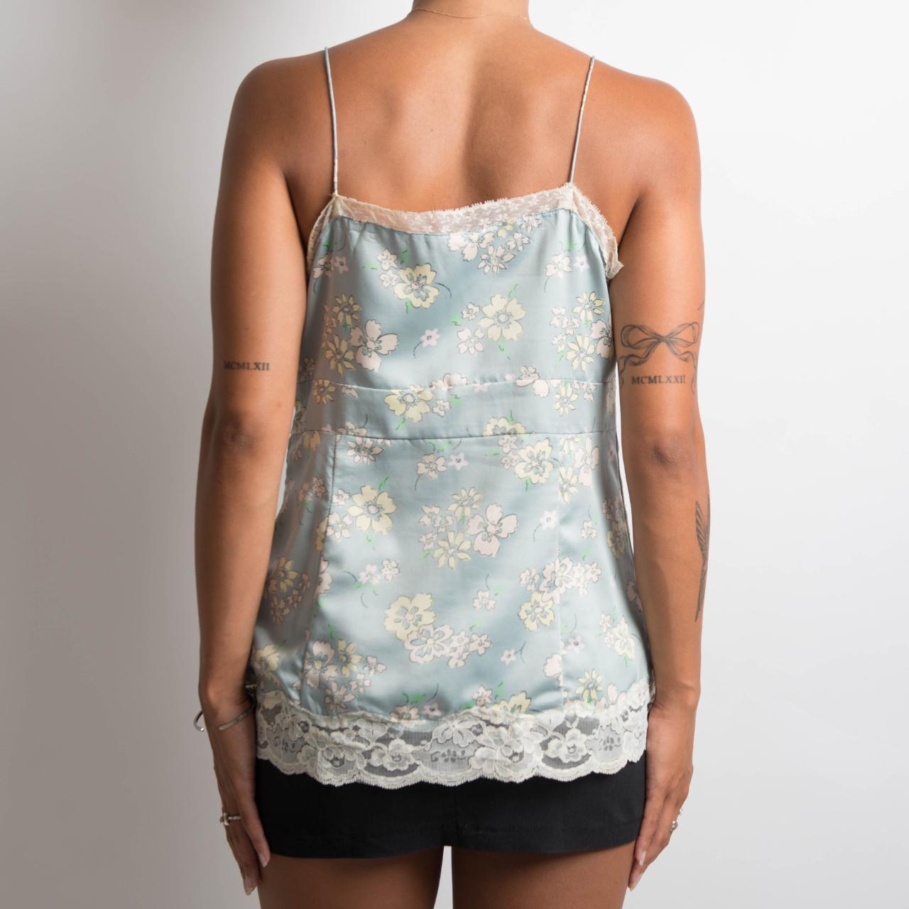 FLORAL SATIN CAMISOLE