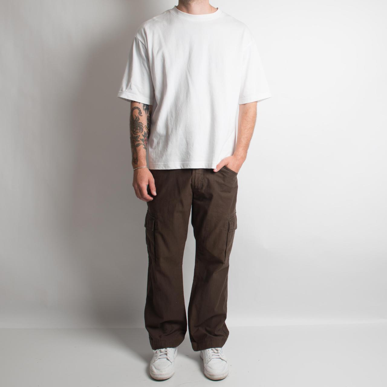 BROWN CARGO UTILITY PANTS