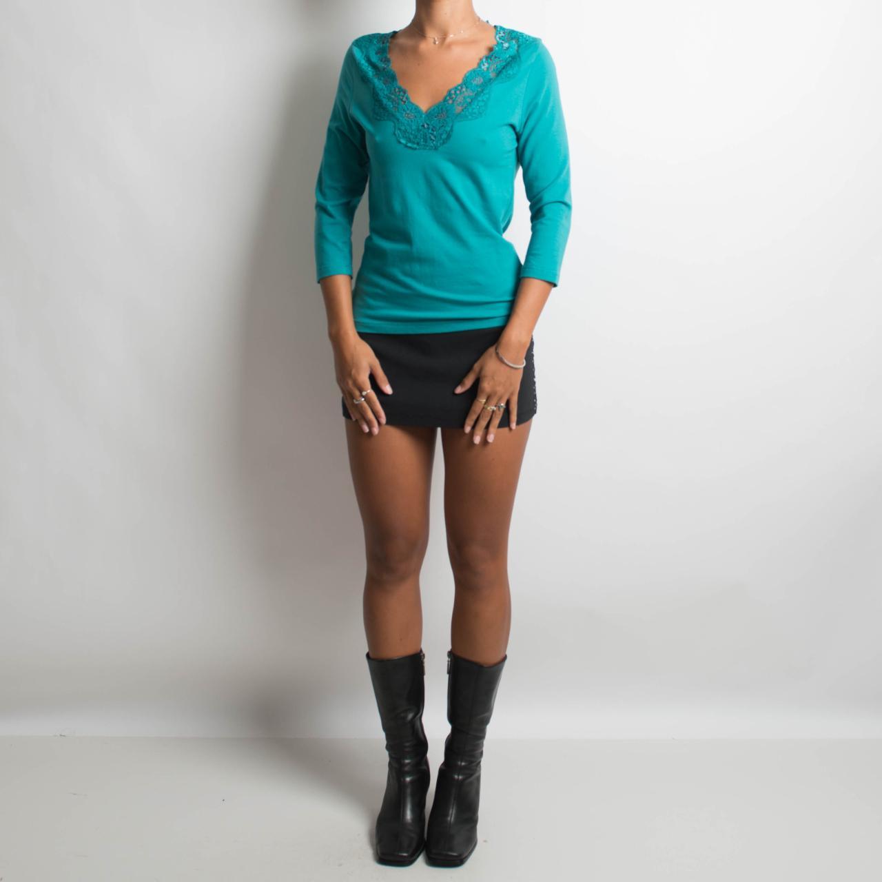 TEAL LONG SLEEVE