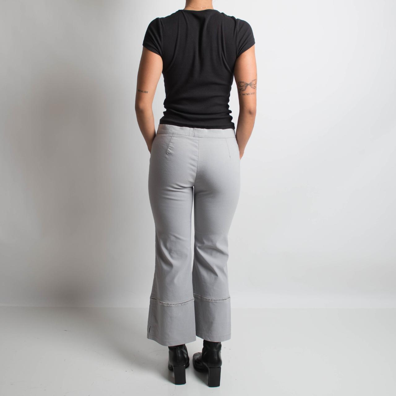 PANTALON BOOTCUT GRIS