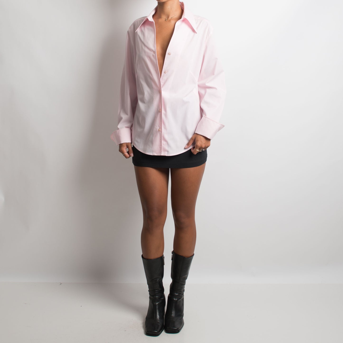 BLOUSE ROSE CLAIR