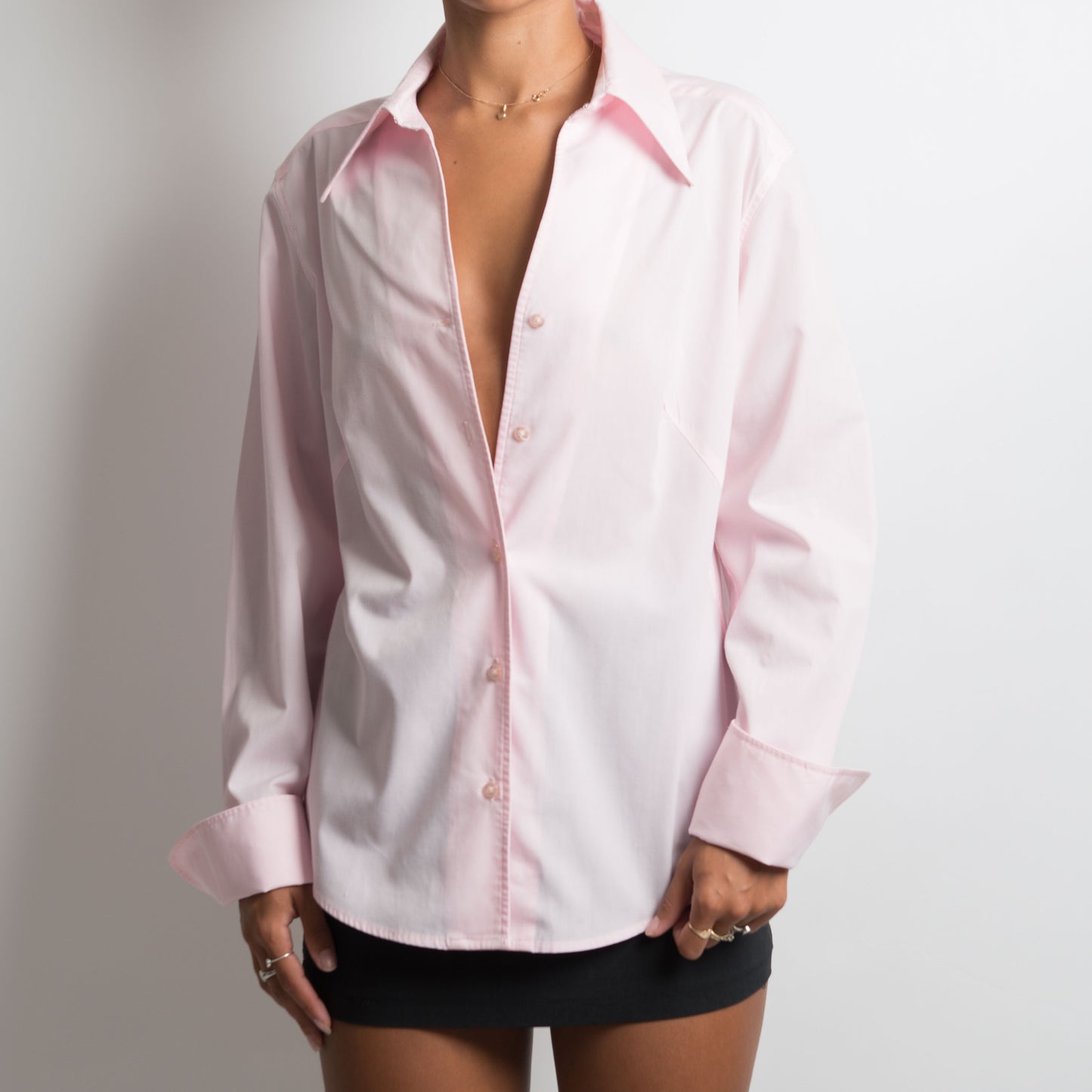 BLOUSE ROSE CLAIR