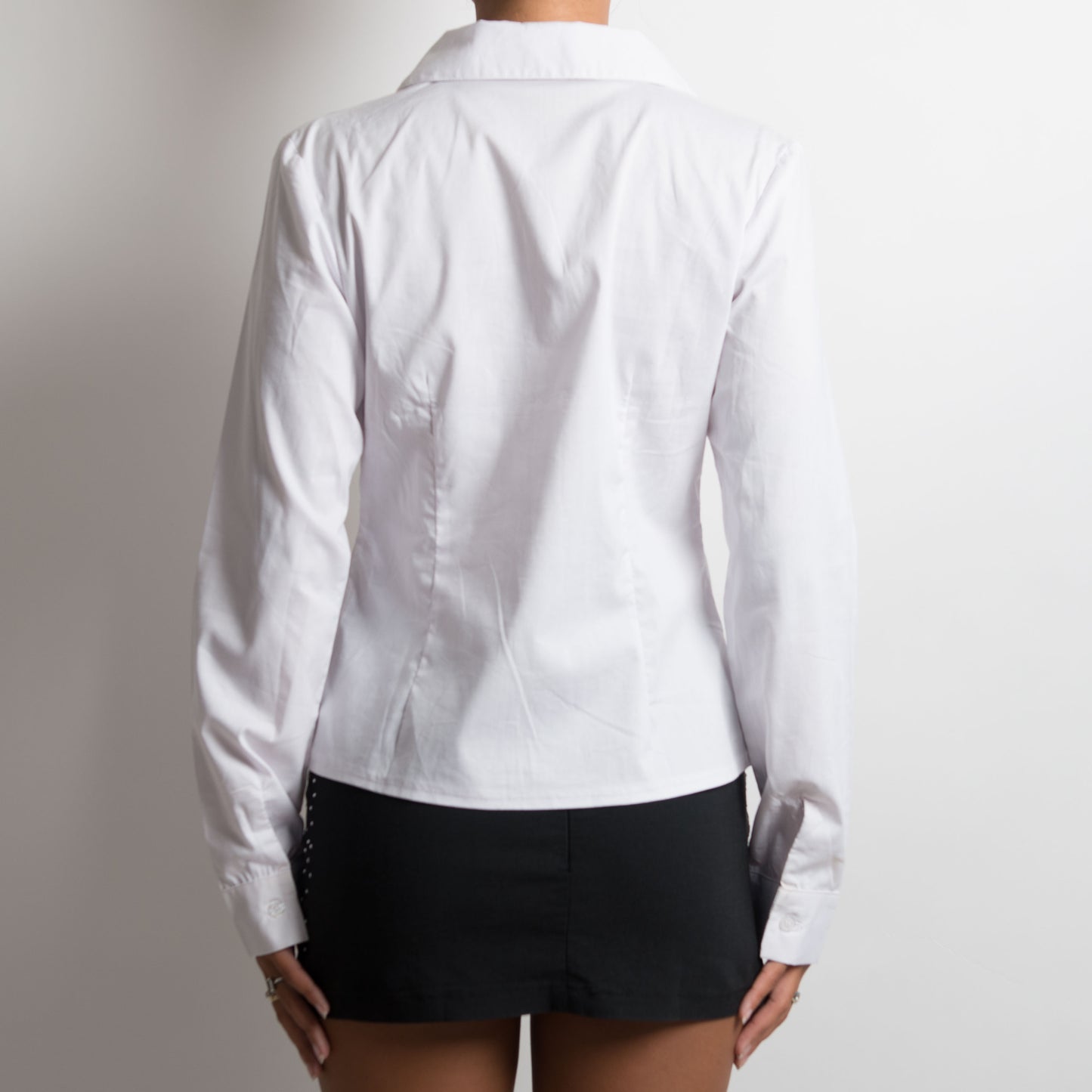 BLOUSE PLISSÉE BLANCHE