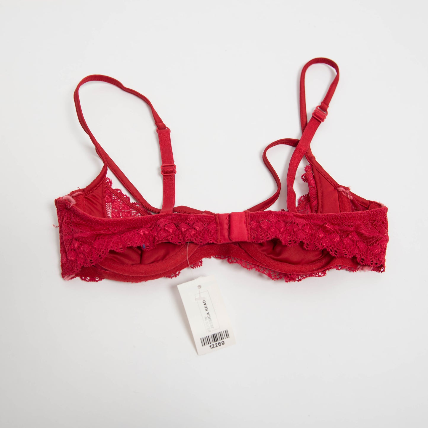 RED LACE BRA - 34A