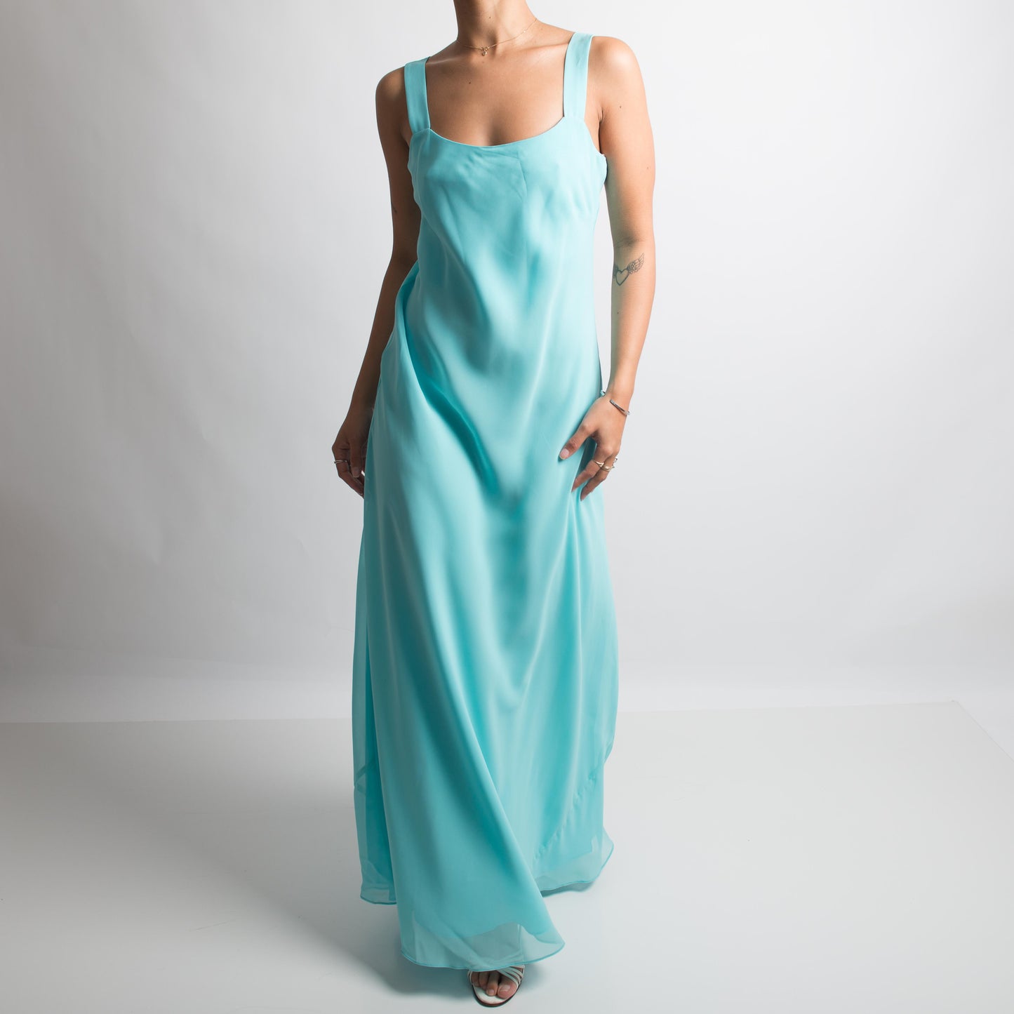 TURQOUISE BLUE GOWN