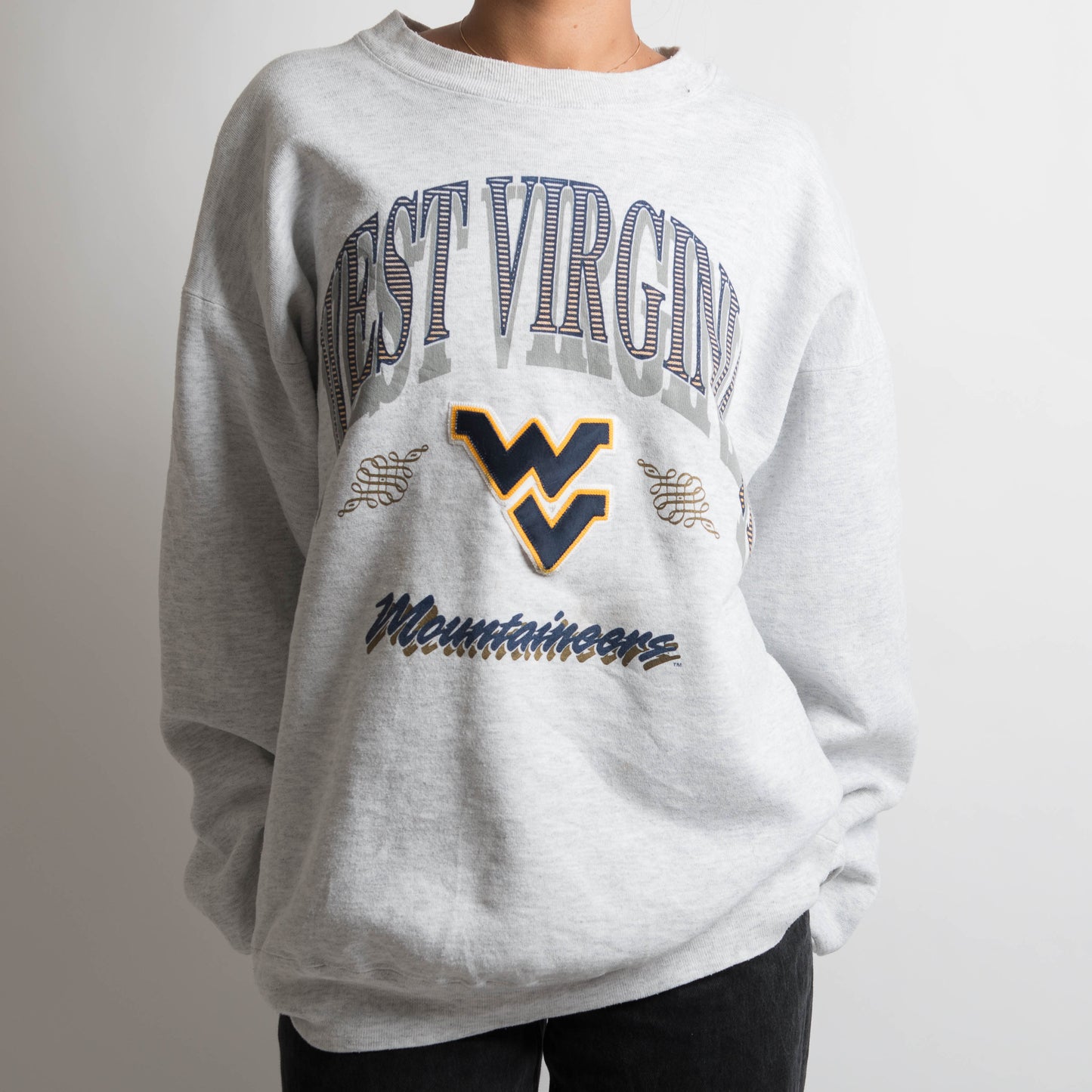 T-SHIRT À COL ROND WEST VIRGINIA MOUNTAINEERS