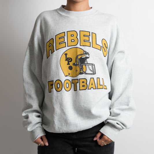 T-SHIRT À COL ROND DE FOOTBALL REBELS