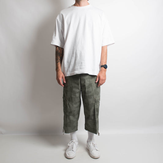 CAMOUFLAGE CROPPED PANTS