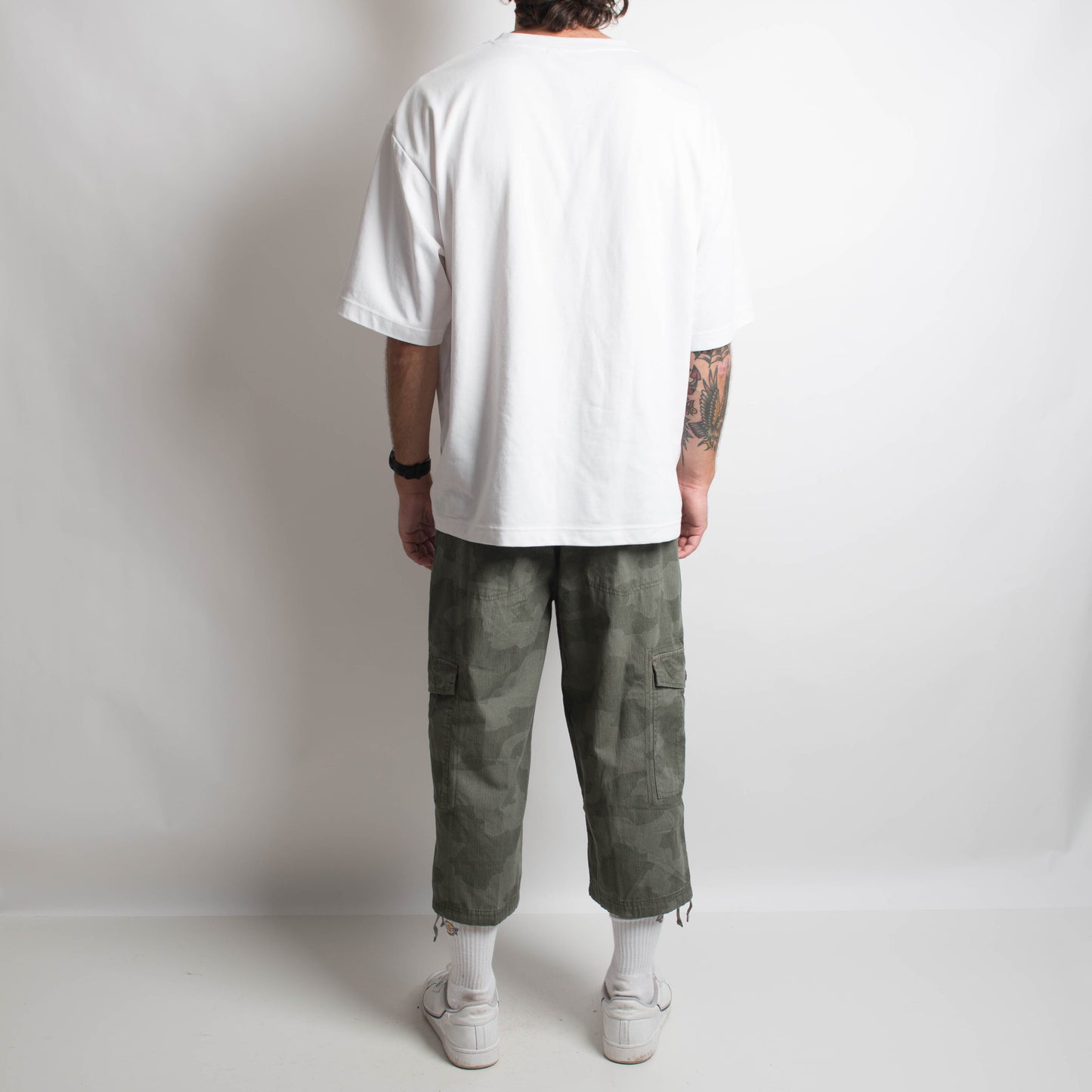 CAMOUFLAGE CROPPED PANTS