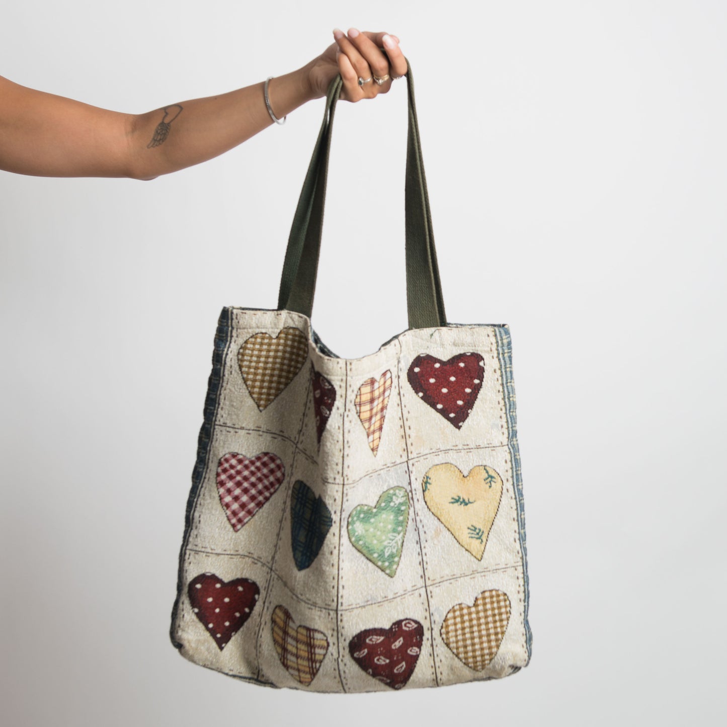 SAC FOURRE-TOUT COEUR D'AMOUR