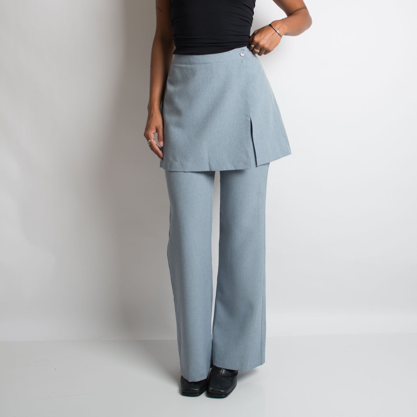 PANTALON JUPE BLEUE