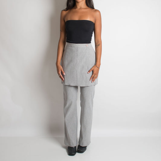 PANTALON JUPE GRIS